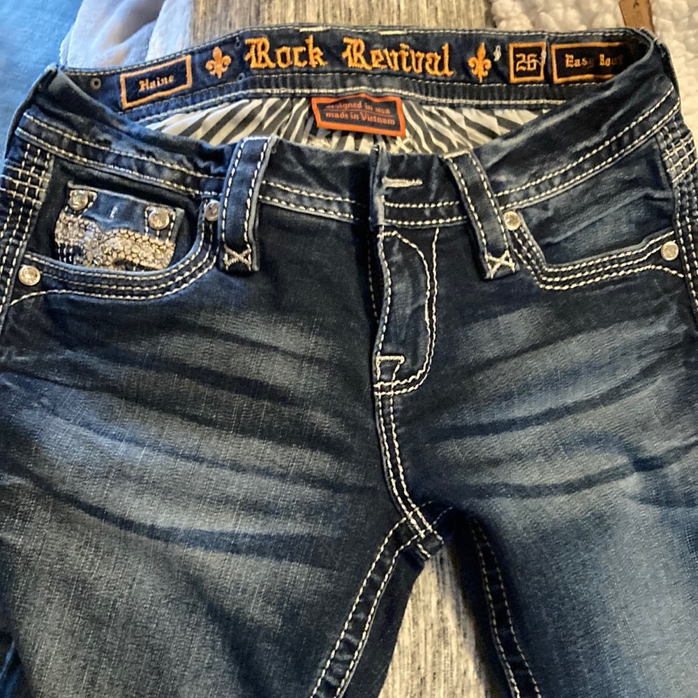 Rock revival jeans